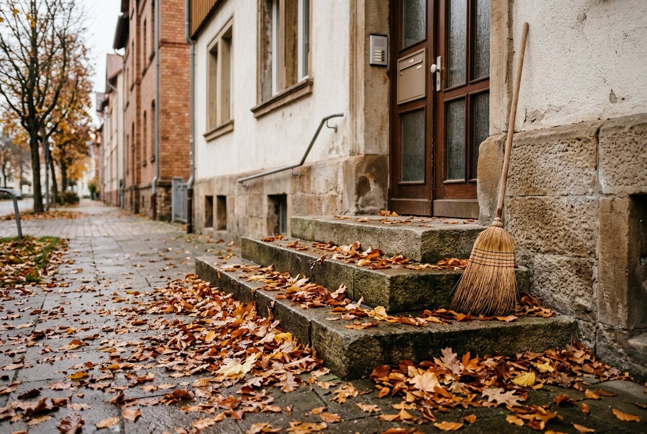 Laub und Herbstpflichten: Wer muss fegen, Rinnen reinigen und Bäume kontrollieren?